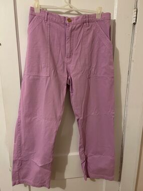 Big Bud Press work pants size L lilac colour